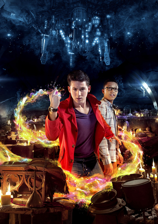 Illustration for article titled First Glimpse of Russell T. Davies' Wizards Vs. Aliens!